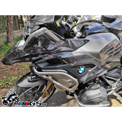 Horní postranní deflektory Puig pro BMW R1250GS, R1200GS LC 2013-2018, F850GS, F750GS, lehce kouřové