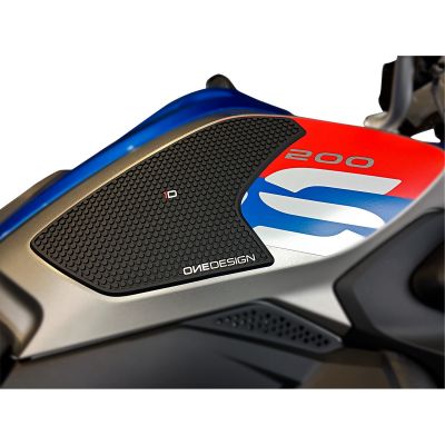 2-dílný set tankpadů na nádrž R1250GS, R1200GS LC 2013-2018, černý