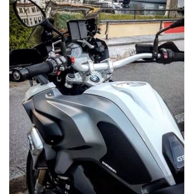 2-dílný set tankpadů na nádrž R1250GS, R1200GS LC 2013-2018, černý