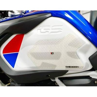 2-dílný set tankpadů na nádrž R1250GS Adventure, R1200GS Adventure LC 2014-2018, transparentní