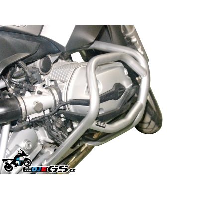 Zesílený spodní padací rám Heed pro BMW R1200GS 2004-2012, stříbrný