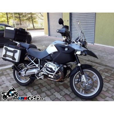 Zesílený spodní padací rám Heed pro BMW R1200GS 2004-2012, stříbrný
