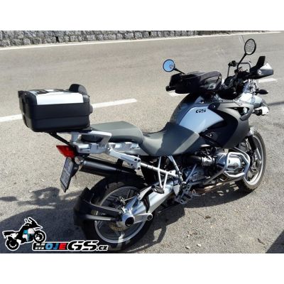 Zesílený spodní padací rám Heed pro BMW R1200GS 2004-2012, stříbrný