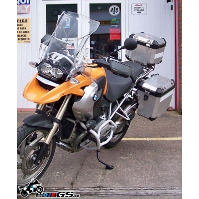 Zesílený spodní padací rám Heed pro BMW R1200GS 2004-2012, stříbrný