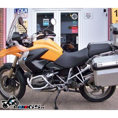 Zesílený spodní padací rám Heed pro BMW R1200GS 2004-2012, stříbrný