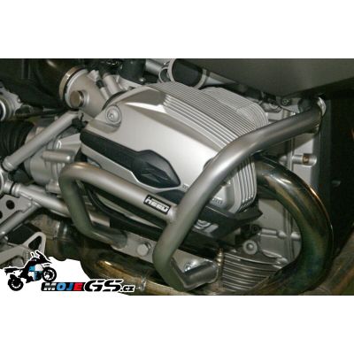 Klasický spodní padací rám Heed pro BMW R1200GS 2004-2012, stříbrný