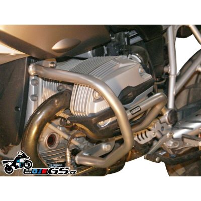 Klasický spodní padací rám Heed pro BMW R1200GS 2004-2012, stříbrný