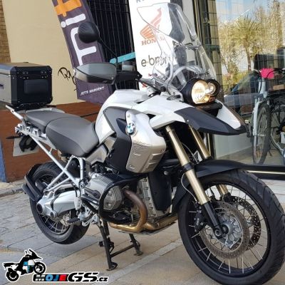 Klasický spodní padací rám Heed pro BMW R1200GS 2004-2012, černý