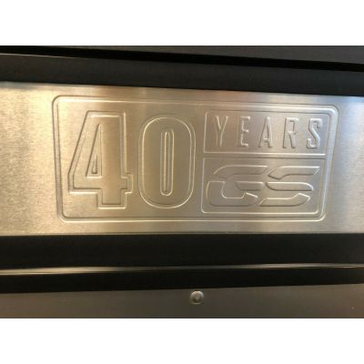 Rámečky pro zvětšení kapacity originál ALU kufrů + sedací vak (limitovaná edice 40 Years GS), stříbrné