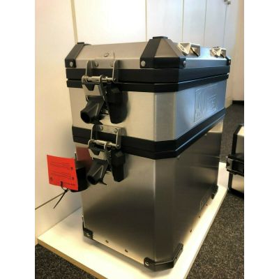 Rámečky pro zvětšení kapacity originál ALU kufrů + sedací vak (limitovaná edice 40 Years GS), stříbrné