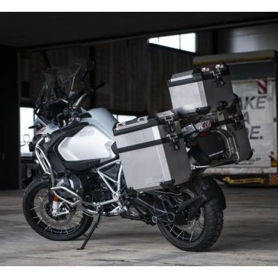 Rámečky pro zvětšení kapacity originál ALU kufrů + sedací vak (limitovaná edice 40 Years GS), černé