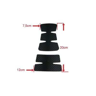 Tankpad na nádrž - samolepka v carbon designu