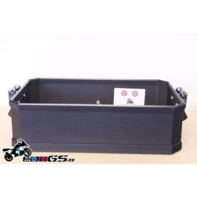 Rámečky pro zvětšení kapacity originál ALU kufrů + sedací vak (limitovaná edice 40 Years GS), černé