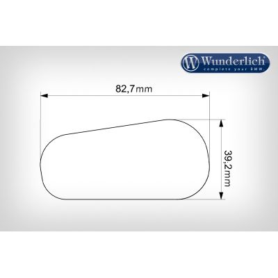 Rozšíření stojánku Wunderlich pro továrně snížené BMW R1250GS/A, R1200GS/A LC 2015-2018