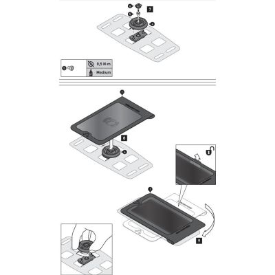 Obal na telefon pro tankvaky SW-Motech řady PRO