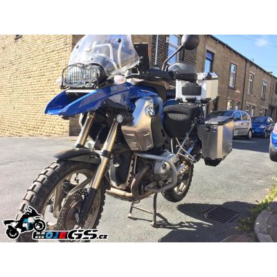 Klasický spodní padací rám Heed pro BMW R1200GS 2004-2012, stříbrný