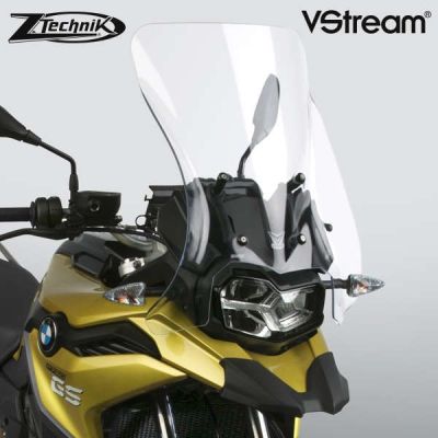 Vysoké cestovní plexi ZTechnik VStream 48cm pro BMW F750GS, čiré