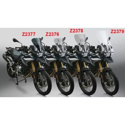 Sportovní plexi ZTechnik VStream 38cm pro BMW F850GS/A, lehce kouřové