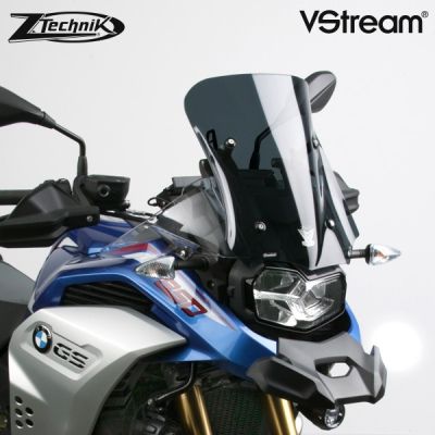 Sportovní plexi ZTechnik VStream 38cm pro BMW F850GS/A, tmavě kouřové