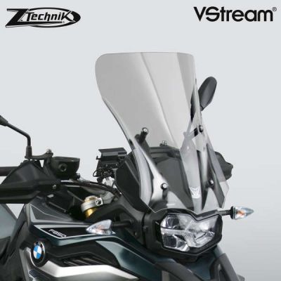 Vysoké cestovní plexi ZTechnik VStream 48cm pro BMW F850GS/A, lehce kouřové