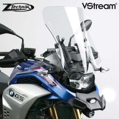 Vysoké cestovní plexi ZTechnik VStream 48cm pro BMW F850GS/A, lehce kouřové