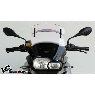 Plexi Vario Touring F700GS čiré, kouřové