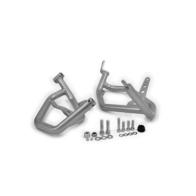 Spodní padací rám Ibex pro BMW F850GS, F750GS, stříbrný