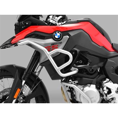 Horní padací rám Ibex pro BMW F850GS, F750GS, stříbrný