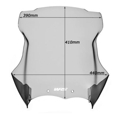 Plexi WRS 42cm, kouřové, pro R1200GS/A