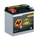 Baterie Banner AGM 12V 12Ah pro BMW R1250GS/A, R1200GS/A LC 2013-2018, R1200GS/A 2004-2012, F800GS/A, F700GS, F650GS 08-12