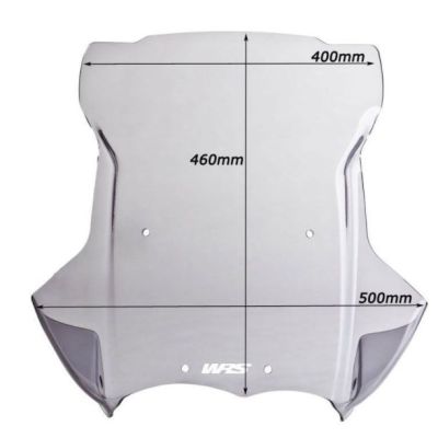Plexi WRS 46cm pro R1200GS/A 2004-2012, lehce kouřové