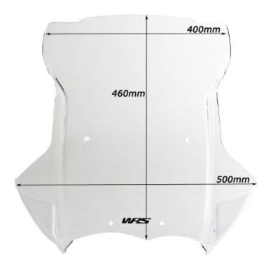 Plexi WRS 46cm, čiré, pro R1200GS/A 2004-2012