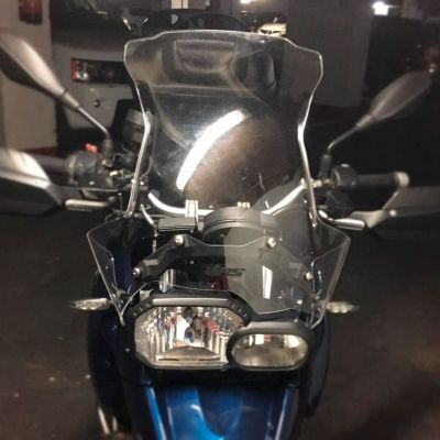 Plexi WRS 43cm pro F800GS, F650GS 2008-2012, čiré