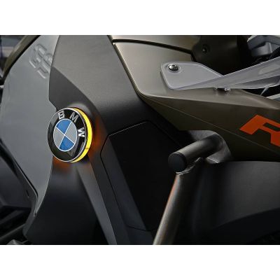 LED blinkry a denní svícení v logu BMW pro R1250G/A, R1200GS/A LC 2013-2018