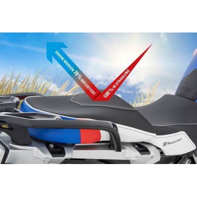 Snížené přední sedadlo Wunderlich Ergo pro R1250GS/A, R1200GS/A LC 2013-2018