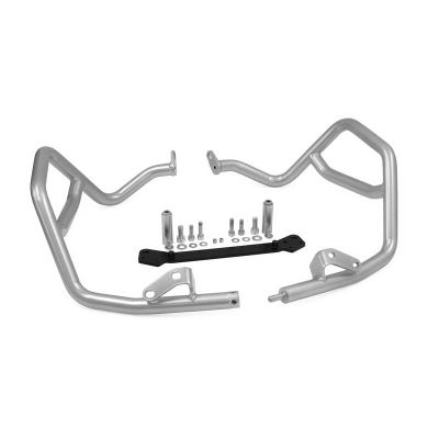 Horní padací rám Ibex pro R1250GS 2018+, R1200GS LC 2017-2018, stříbrný