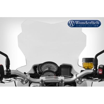 Plexi Wunderlich Marathon 37cm pro BMW F800GS 2008-2017, F650GS 2008-2012, čiré