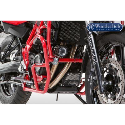 Prodloužený spodní padací rám Wunderlich  pro F800GS 2008-2016, F650GS 2008-2012, červený