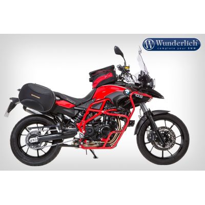 Prodloužený spodní padací rám Wunderlich  pro F800GS 2008-2016, F650GS 2008-2012, červený