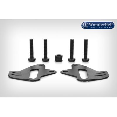 Kryty předních brzdových třmenů Wunderlich pro BMW F850GS/A, F750GS, černé