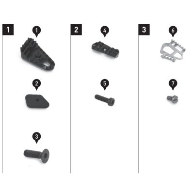 Rozšíření brzdové páky SW-Motech pro R1250GS, R1200GS LC 2013-2018