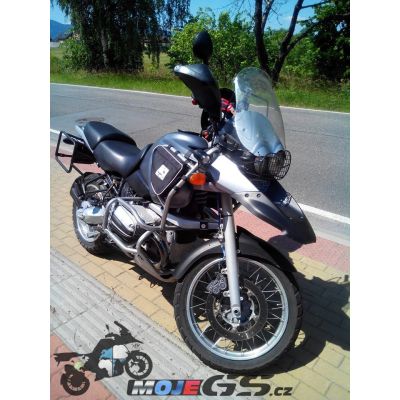 Spodní padací rám Heed pro BMW R1150GS, stříbrný