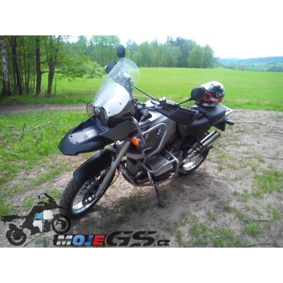 Spodní padací rám Heed pro BMW R1150GS, stříbrný