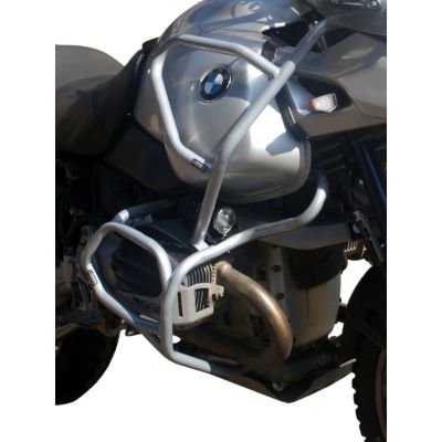 Velký padací rám Heed pro BMW R1150GS Adventure, stříbrný