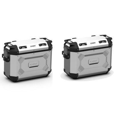 Sada bočních hliníkových kufrů Kappa 2x 37L
