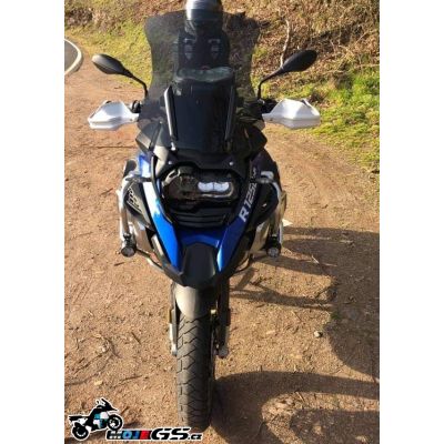Plexi Wunderlich ERGO Marathon II, 53cm pro BMW R1250GS/A, R1200GS/A LC 2013-2018, kouřové