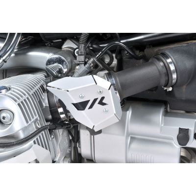Kryt snímače škrtící klapky Wunderlich pro R1150GS/A, R1100GS, stříbrný