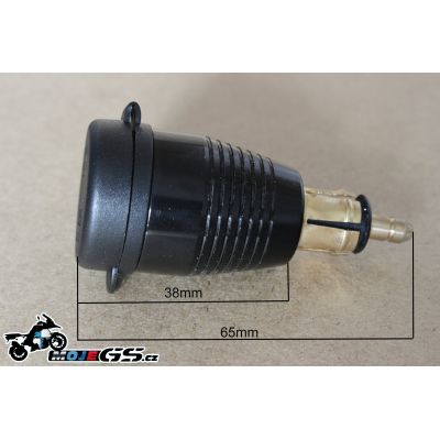 Adapter z 12V na USB-C a USB-A do mini zásuvky (3000mA)