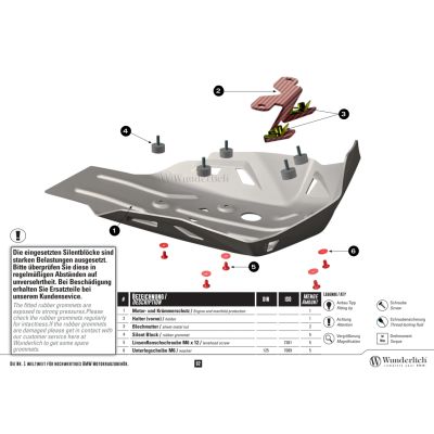 Hliníkový kryt motoru Wunderlich Extreme pro R1250GS/A 2018+, stříbrný