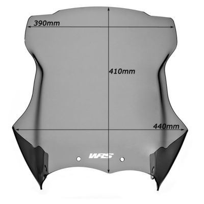 Plexi WRS 42cm pro R1200GS/A 2004-2012, tmavě kouřové